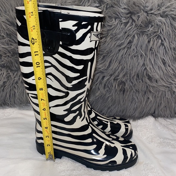 FY fashionable stylish zebra print rain boots - Picture 11 of 11